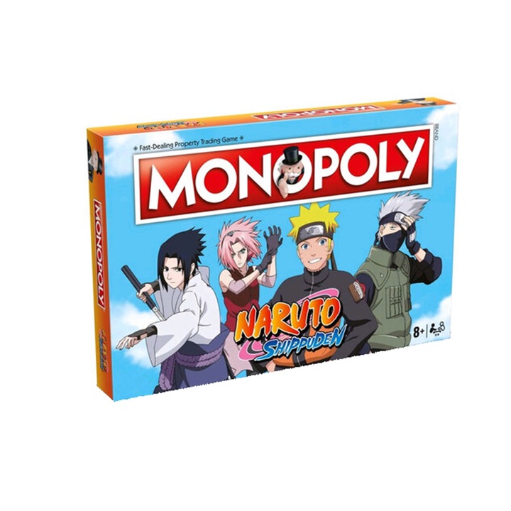 Winning Moves Monopoly Naruto Társasjáték