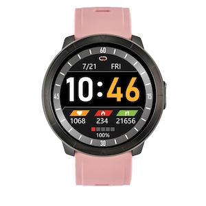 Ceas Smartwatch Watchmark dama WM18 Roz 1.3 inch Silicon
