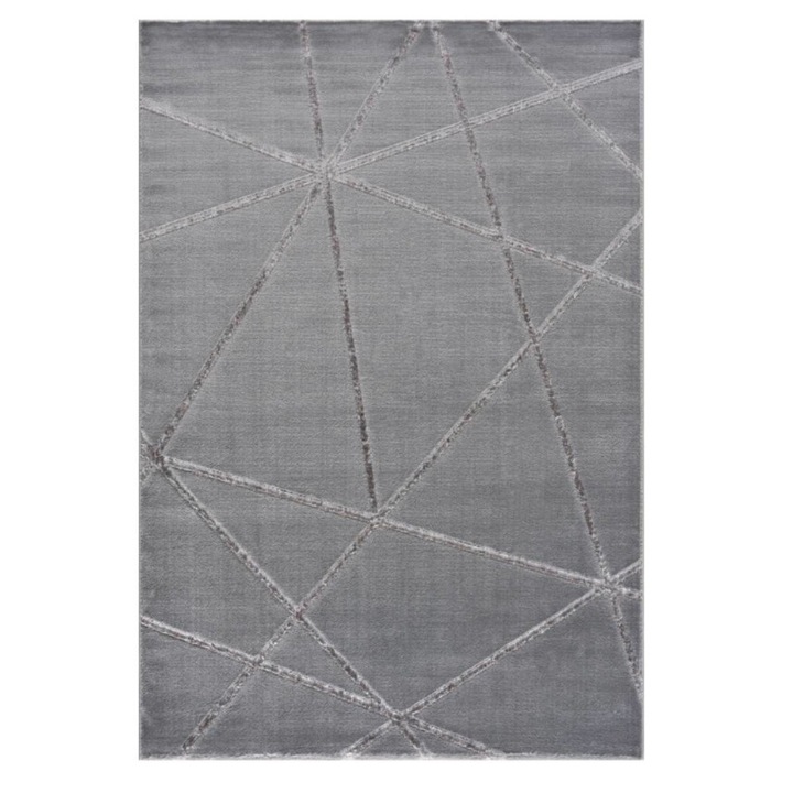 Covor Pera, 60 x 150, Gri Deschis/Gri, 0402A