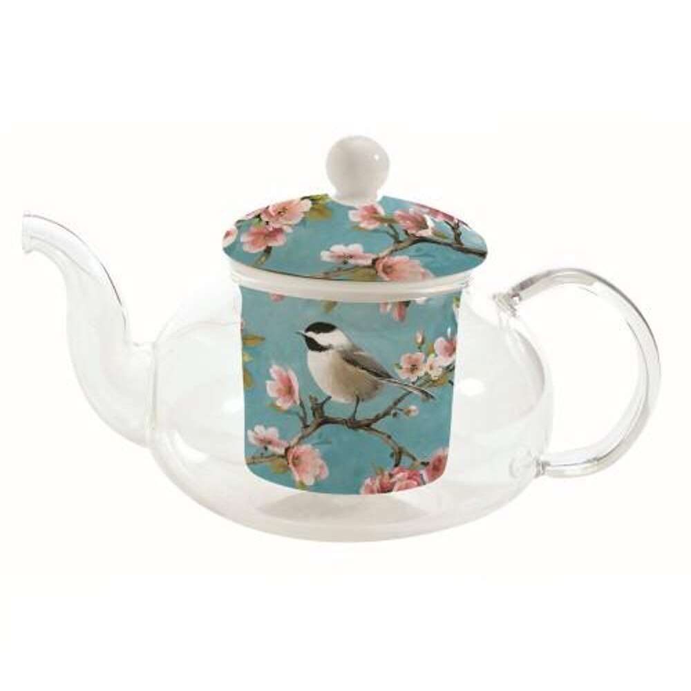 Ceainic de Sticla cu infuzor ceramic 