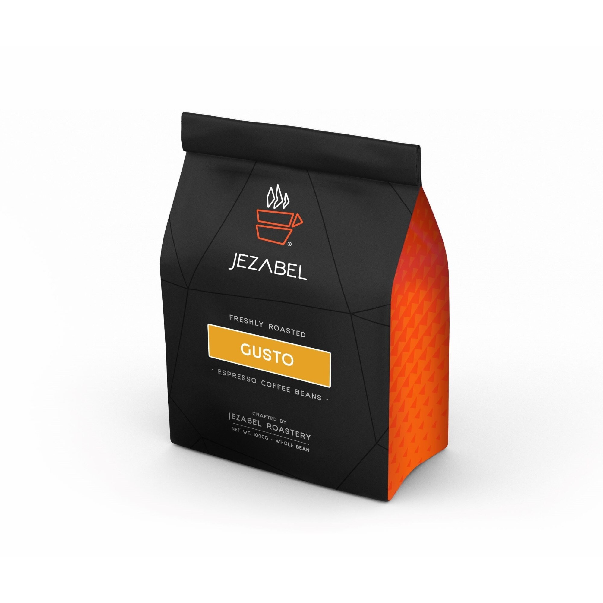 Cafea Boabe Jezabel GUSTO, Cu Cofeina, 1Kg - EMAG.ro