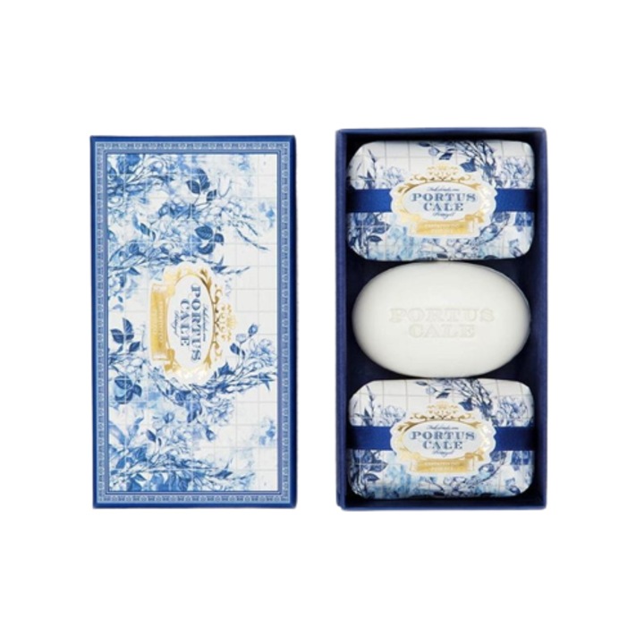 Комплект от 3 сапуна Castelbel, Gold & Blue, 150 гр
