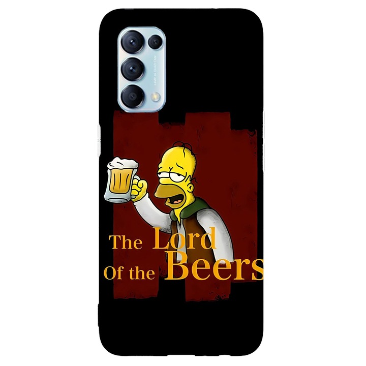 A borító kompatibilis az Oppo Reno 4Z The Lord of Beers modellel, szilikon, TPU, Viceversa