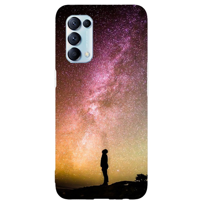 Tok kompatibilis az Oppo Reno 4Z modellel Milky Way, Szilikon, TPU, Viceversa