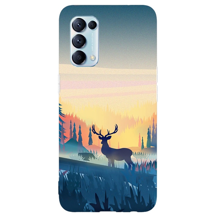 Капак, съвместим с Oppo Find X3 Pro модел Nature, Silicone, TPU, обратното