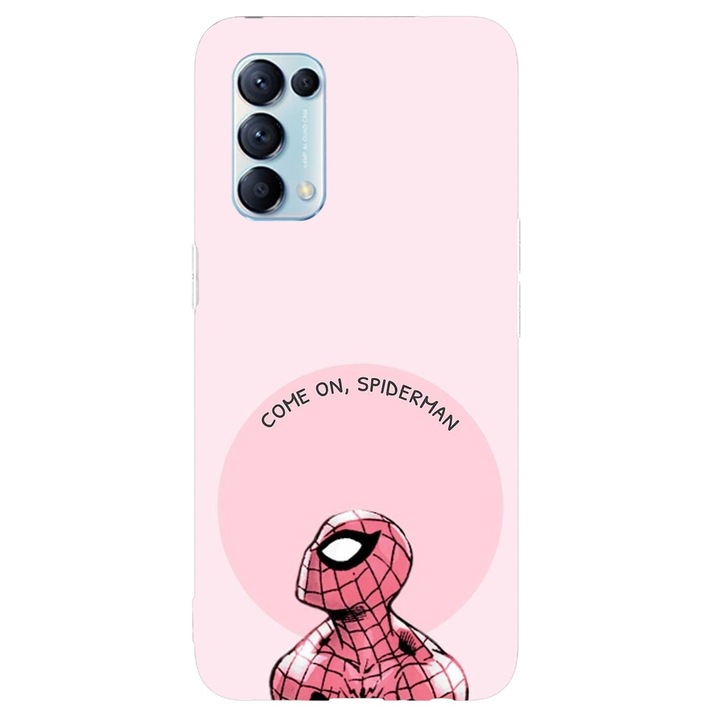 Husa compatibila cu Oppo A16 model Positive Vibes, Silicon, TPU, Viceversa