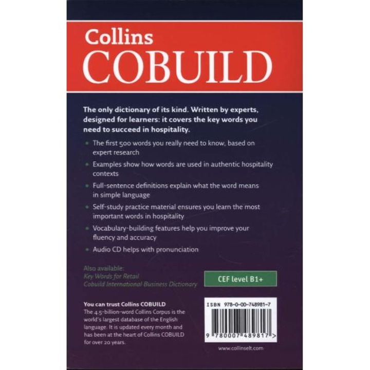 Collins Cobuild Key Words for Hospitality