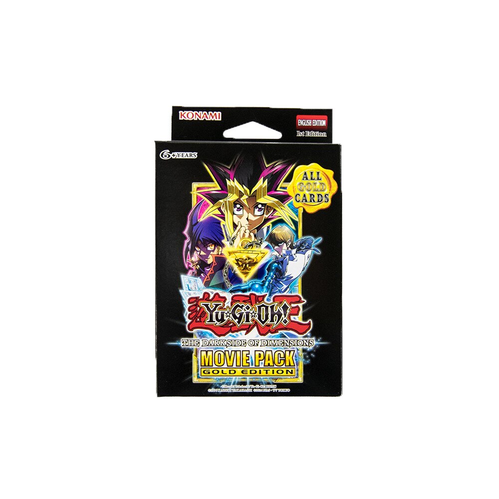 Yu Gi Oh Cards 2 Sealed Packs Of Yu-Gi-Oh! The Movie 2004 Gold Promotional  Cards  Factory New, Limited Edition Yu-gi-oh Promo Packs