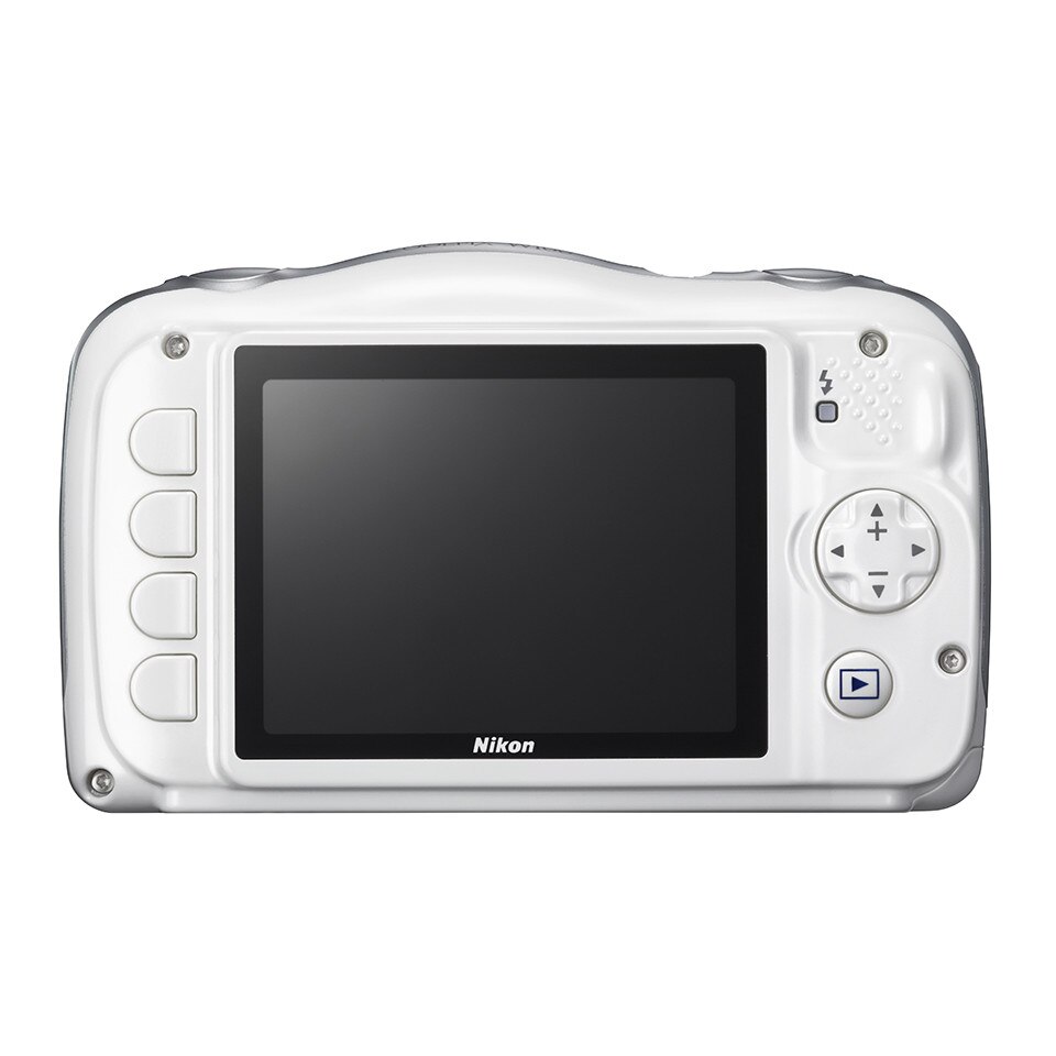 Aparat foto digital, Nikon, COOLPIX WATERPROOF W100, Alb - eMAG.ro