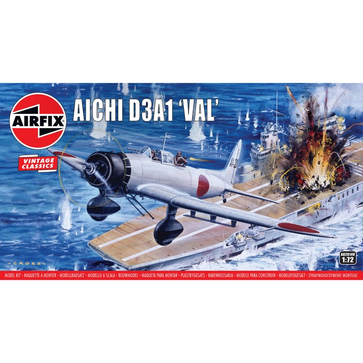Airfix makettszett - Aichi D3A1 'Val' (A02014V)