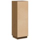 Dulap inalt vidaXL, maro miere, 37 x 34 x 110 cm, lemn masiv de pin, 813518