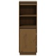 Dulap inalt vidaXL, maro miere, 37 x 34 x 110 cm, lemn masiv de pin, 813518