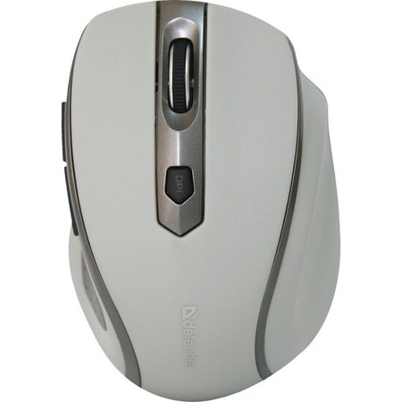 Mouse Defender Safari MM-675, Optic, fara fir, 1600 DPI, 5 butoane, Alb ...