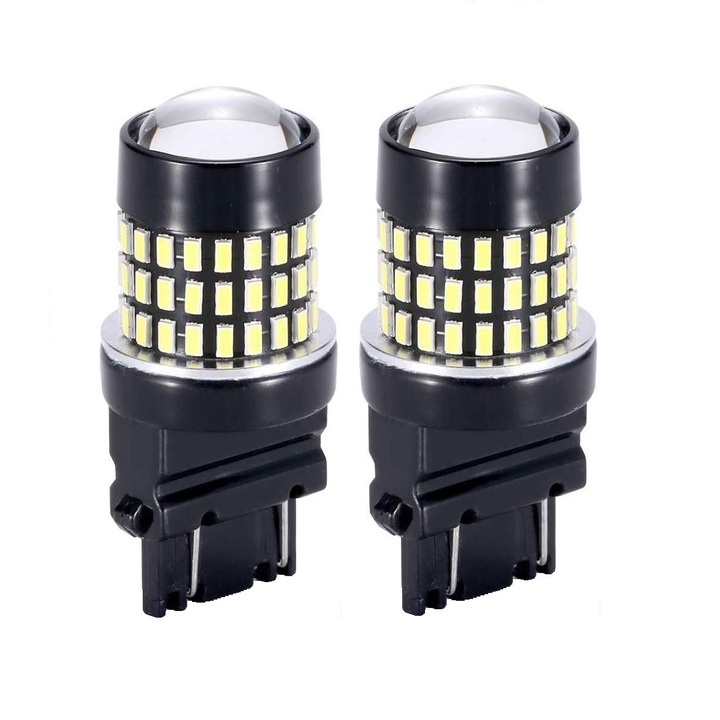 Комплект 2 led крушки цокъл 3156 Xentech Light 60 smd 4014 Canbus