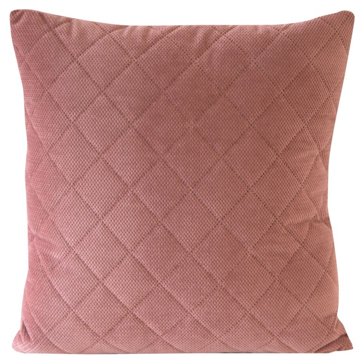 Fata de perna decorativa milo-1 40x40 Eurofirany roz