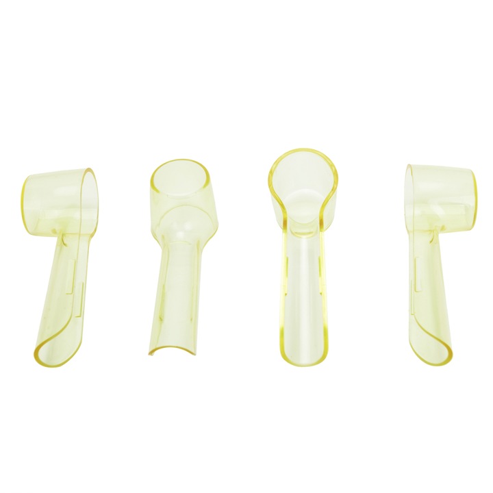 Комплект 4 предпазни капака за електрическа четка за зъби Oral B жълти