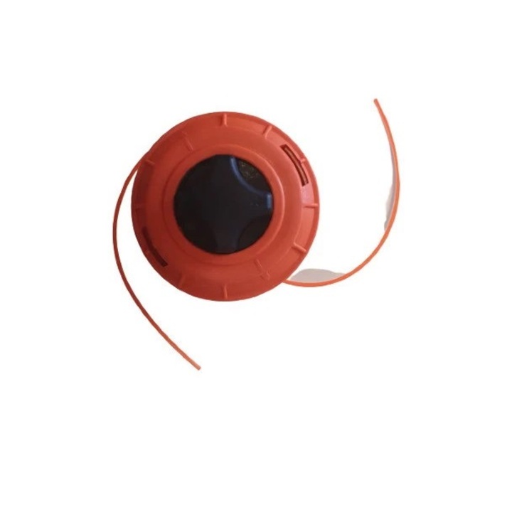 Cap mosor motocositoare cu buton negru calit Campion CMP-0371, 0140VEND, Portocaliu