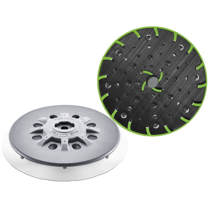 Шлифовъчна плоча, Festool, ST-STF, Диаметър 150 mm, Сиво/Сребристо