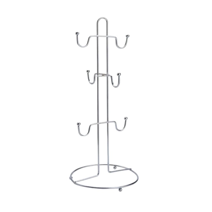 Suport vertical pentru 6 cani sau cesti, 15x34 cm