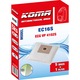 Set 5 saci Koma pentru aspirator Ecg Vp4102S, textil