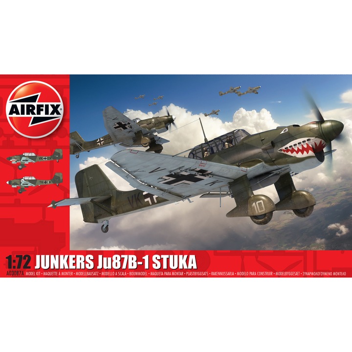 Airfix makettszett - Junkers Ju87 B-1 Stuka (A03087A)