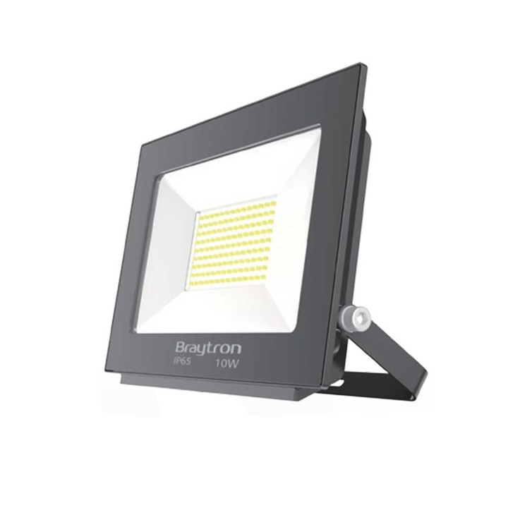 Proiector cu led 10W SMD 800lm 6500K IP65 GRI