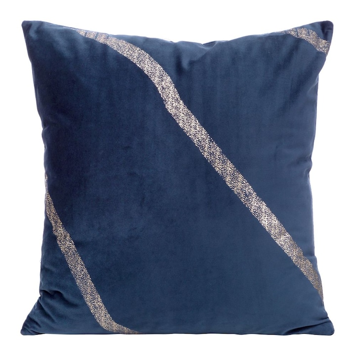 Fata de perna decorativa blink-34 45x45 Eurofiran bleumarin