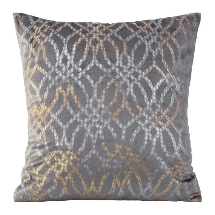 Fata de perna decorativa areta 40x40 Eurofirany gri