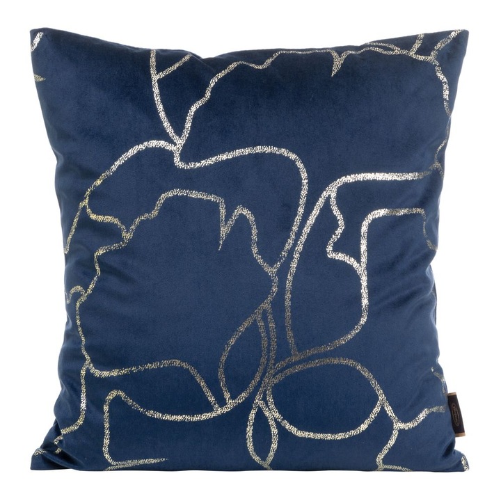 Fata de perna decorativa blink-35 45x45 Eurofirany bleumarin