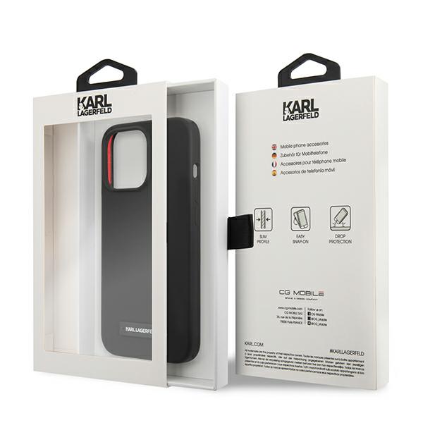 Husa Karl Lagerfeld pentru iPhone 13 Pro Max 6.7" negru