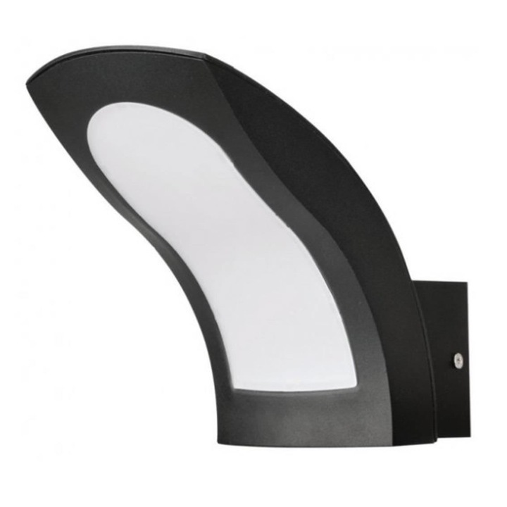 Aplica de exterior Superb-15 Aluminiu, 15W, lumina neutra 4200K, 550lm, 85-265V, IP65, 200x170 mm