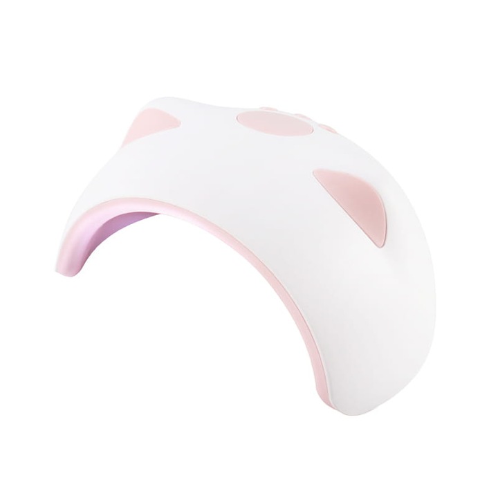 KITTEN UV LED лампа, Activeshop, 60W, бяло/розово
