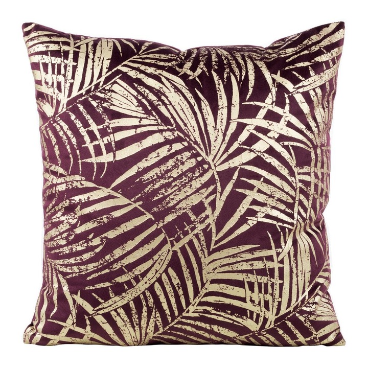 Fata de perna decorativa blink-26 45x45 Eurofirany violet/auriu