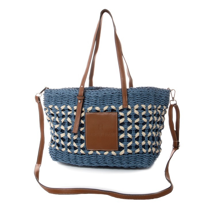 Плажна чанта, Bagtobag, 5107-04, Син