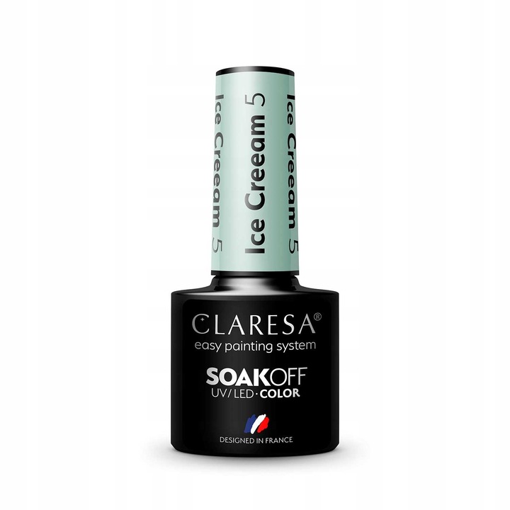 Lac de unghii Claresa Gel, Ice Cream 5, 5g