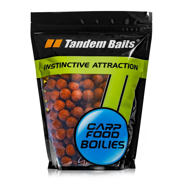 Momeala de pescuit, Tandem Baits, Carp Food Boilies, Tiger Nuts, 18 mm, 1kg