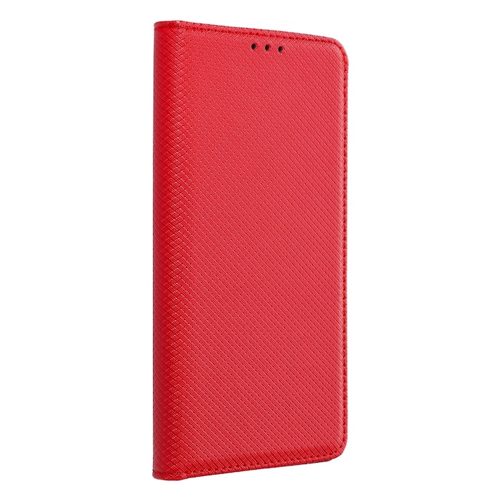 Страничен тефтер, Forcell Smart Book, За Samsung Galaxy A32 4G LTE, Червен