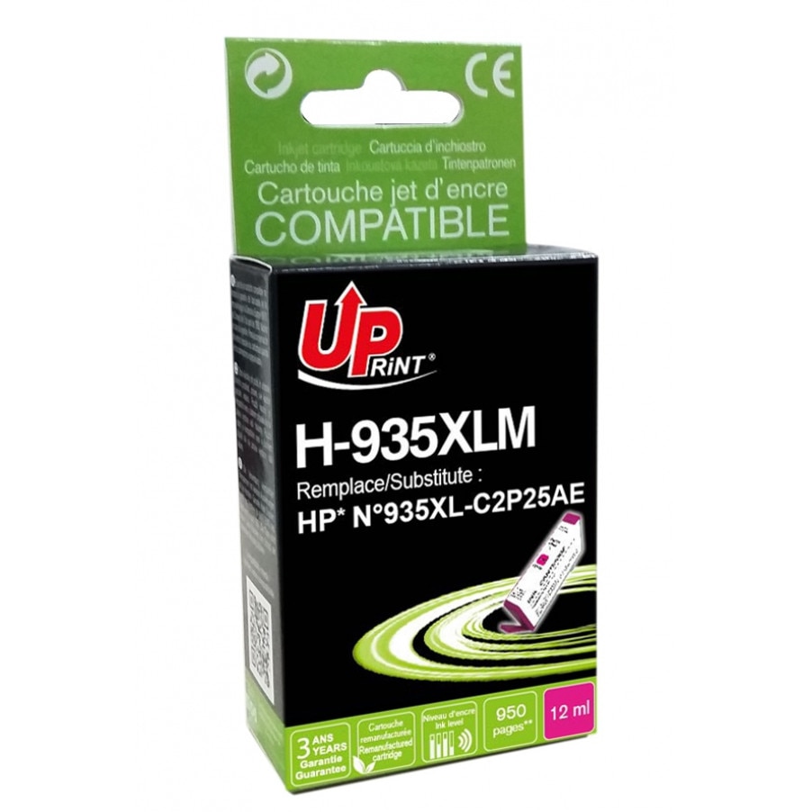 Cartus cerneala UPRINT HJ935XLMUP Magenta, 12 ml, compatibil C2P25AE