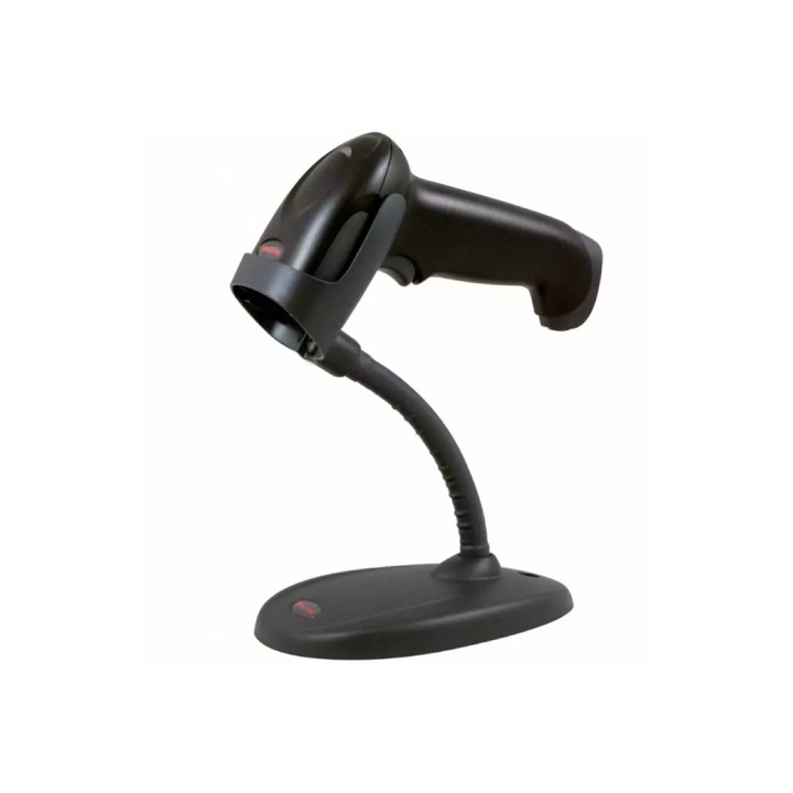 Cititor coduri de bare Honeywell Voyager 1250g, 1D, multi-IF, kit (USB), Negru