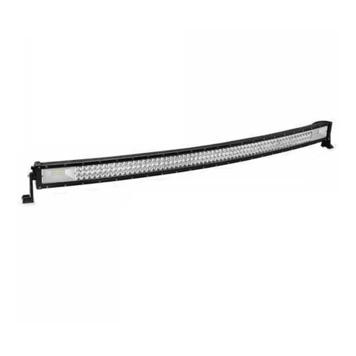 Led Bar Auto, Curbat, 12-24V, Negru, 675W