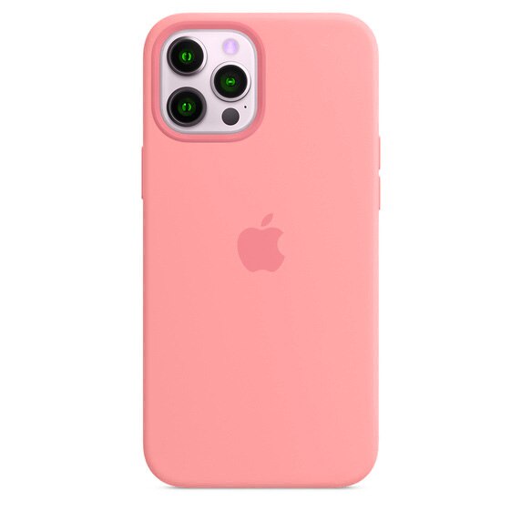 Husa de protectie Silicon pentru iPhone 12 Pro Max Hot Pink