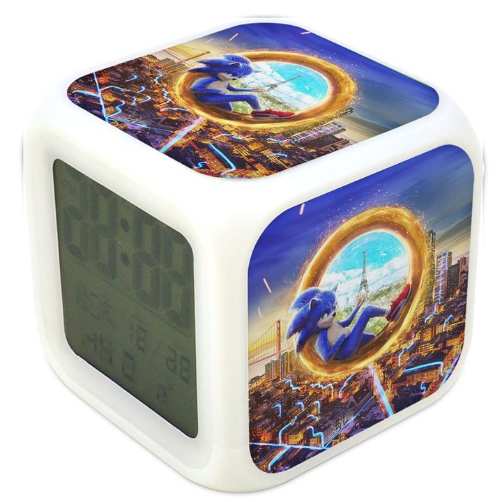 Ceas decorativ, Mobiltokguru, Multicolor