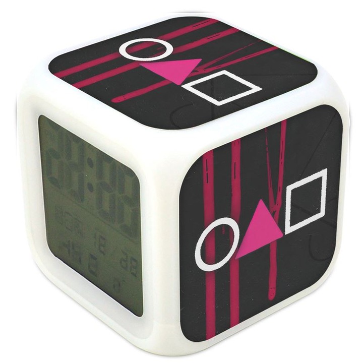 Ceas decorativ, Mobiltokguru, Multicolor