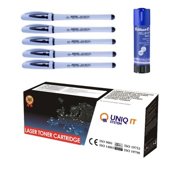 Set Cartus toner LASER compatibil HP CB540A negru - HP CM1312, CM1512, CP1210, CP1215, CP1515, CP1518 + Lipici PELIKAN 40 G + 5 Pixuri cu gel Aihai negre Set Cartus toner LASER compatibil HP CB540A negru - HP CM1312, CM1512, CP1210, CP1215, CP1515, CP1518 + Lipici PELIKAN 40 G + 5 Pixuri cu gel Aihai negre