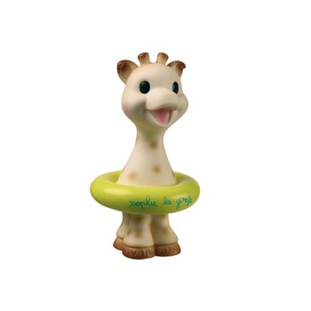 Jucarie baie Vulli, Girafa Sophie cu colac, verde Jucarie baie Vulli, Girafa Sophie cu colac, verde