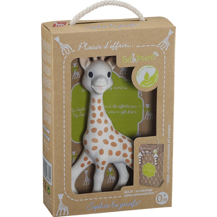 Set cadou girafa Sophie+fes si botosei ,,Craciunul meu "010326, Vulli  - Pret 136,00 lei - Vulli
