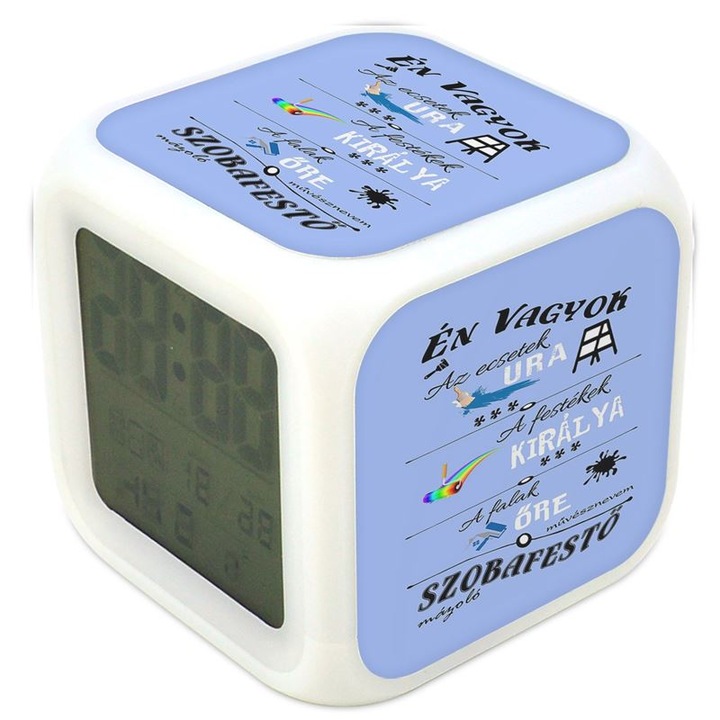 Ceas decorativ, Mobiltokguru, Lumina desteptatoare, Termometru