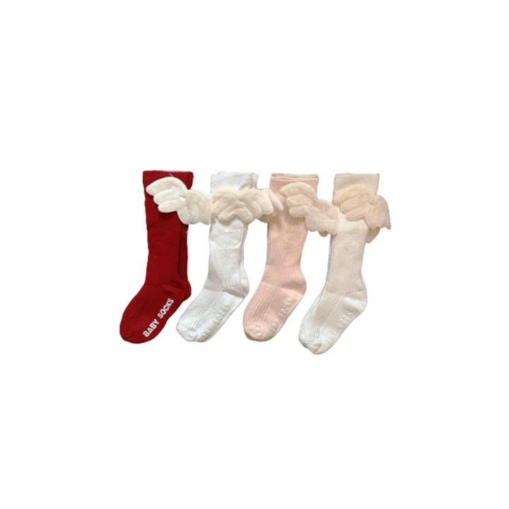 Комплект 4 бебешки чорапчета, Sweet, многоцветни, 0-2 години, 68-80 см