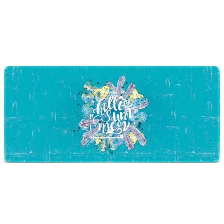 Mousepad gaming, cauciucat, Hello summer, 1000x500x3 mm, MaffStuff®