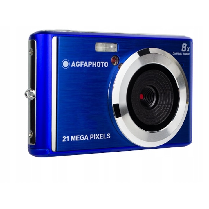 Цифров фотоапарат AgfaPhoto , DC5200 21MP HD 720p, Син